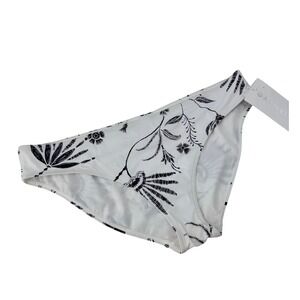 Athleta Zuma Mid Rise Swim Bottom Floral Print Recycled Nylon‎ XL